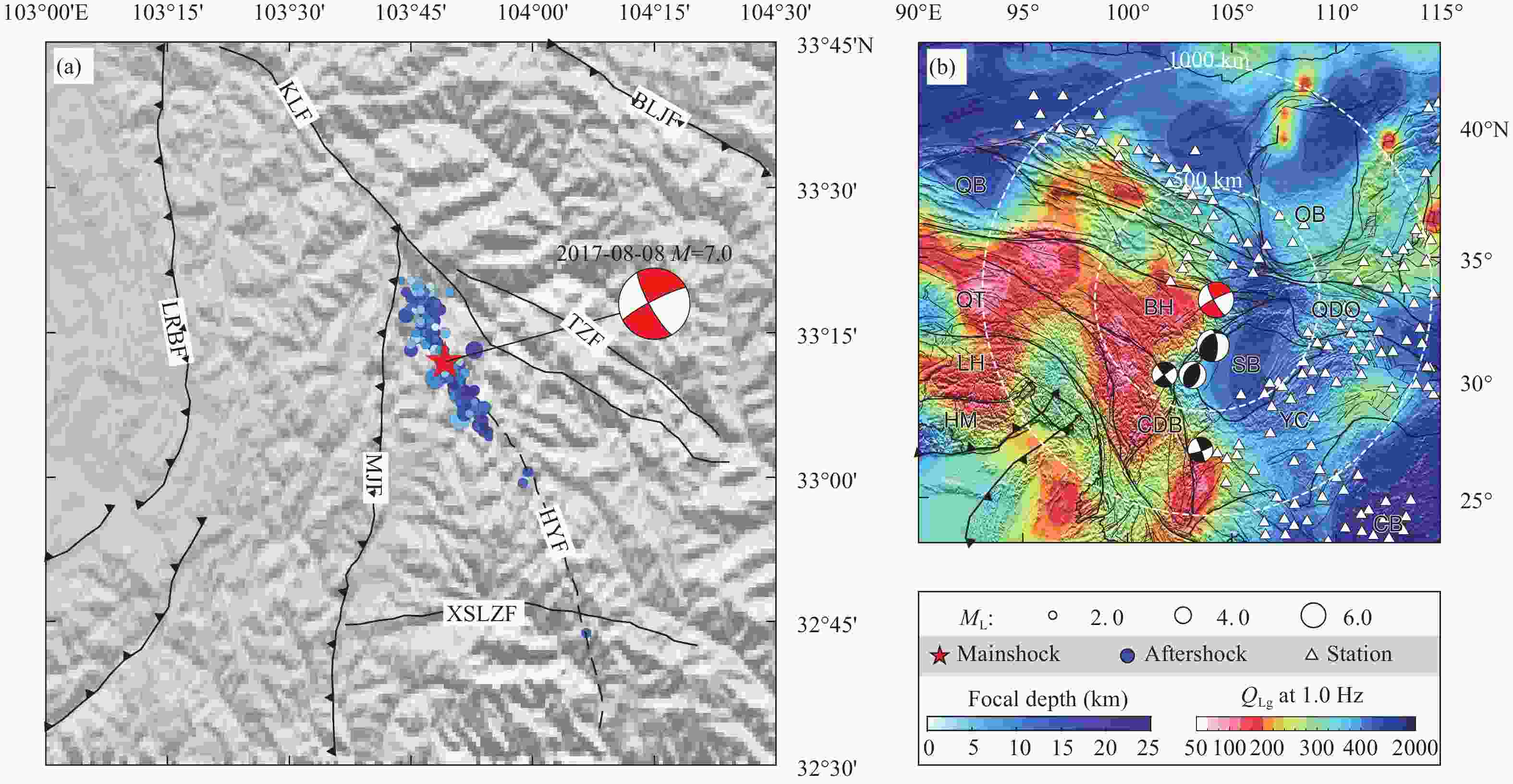 Stress drop assessment of the August 8, , Jiuzhaigou