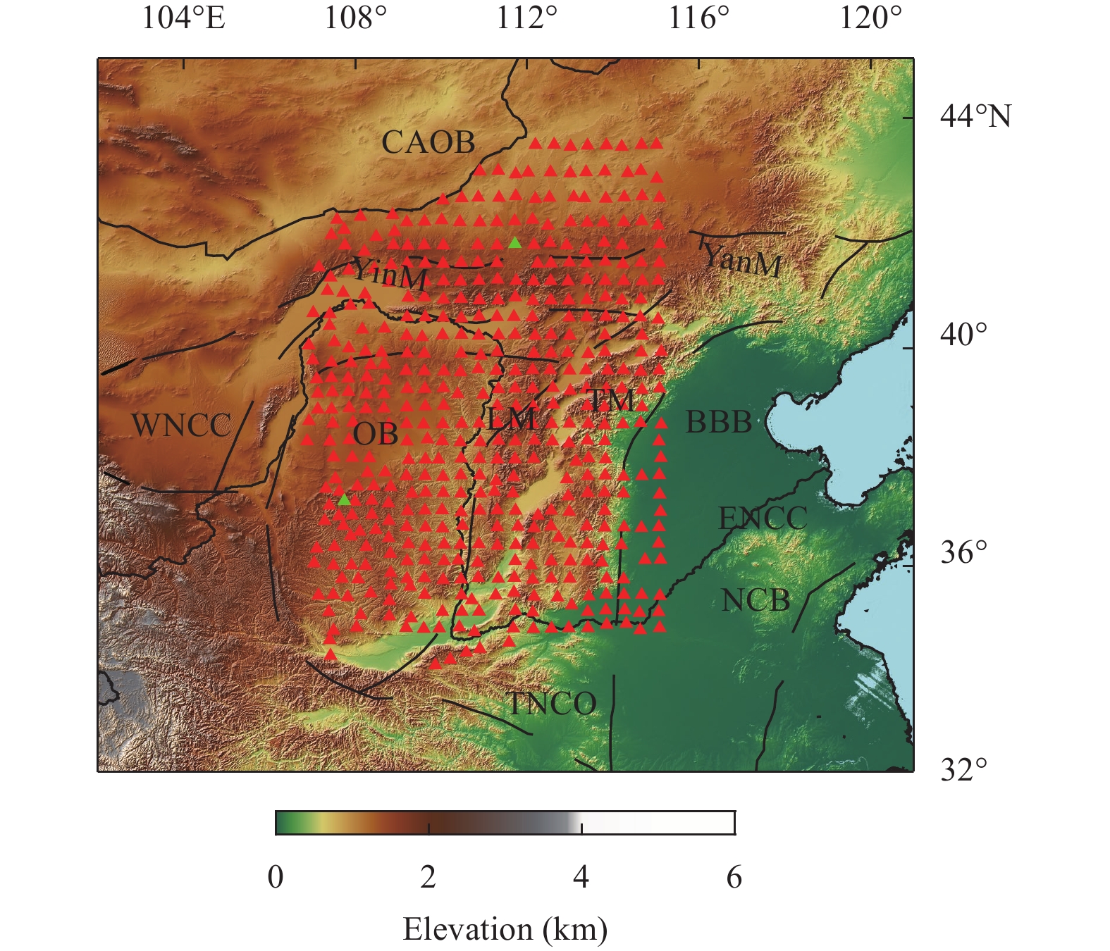 Crustal structure beneath the central and western North China from 